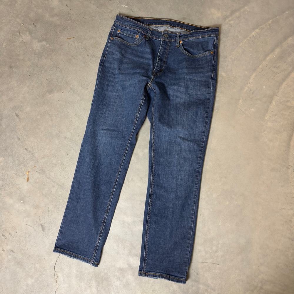 Levi's 541 Athletic Taper Jeans Mens 34x32 Blue Denim Streetwear Casual Baggy